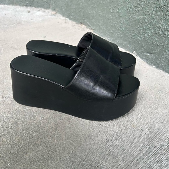 🖤Chunky Platform Mule sandals - Picture 6 of 8